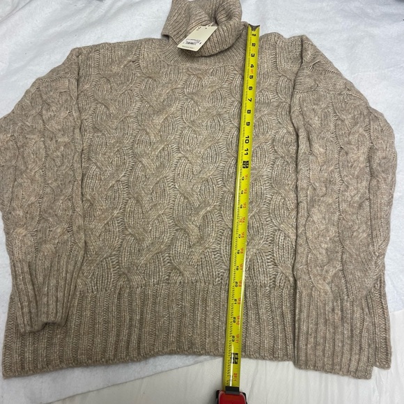 A.N.A Turtleneck Cable Knit Chunky Sweater - Picture 2 of 5